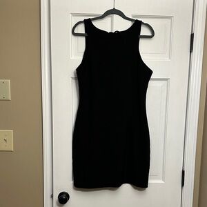 Elegant Black Sleeveless Dress